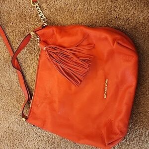 Michael Kors Large Weston Tassel Shoulder Bag